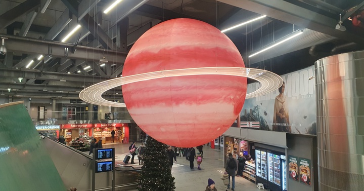 Planetariske ringer for dekor til Netflix - produsert av Plexon