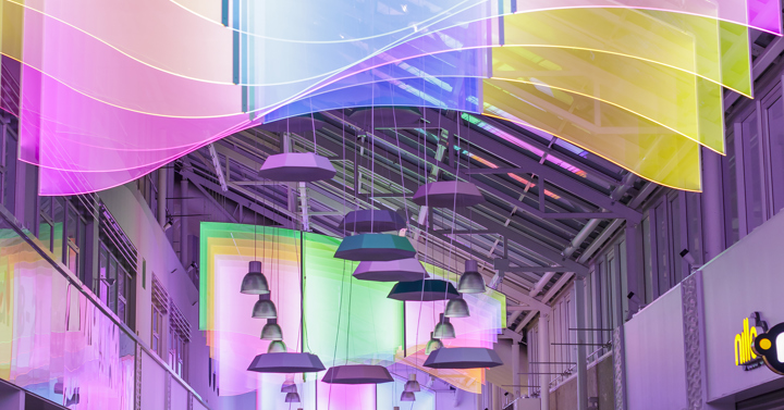 HALLARNA - lysdesign levert av Plexon